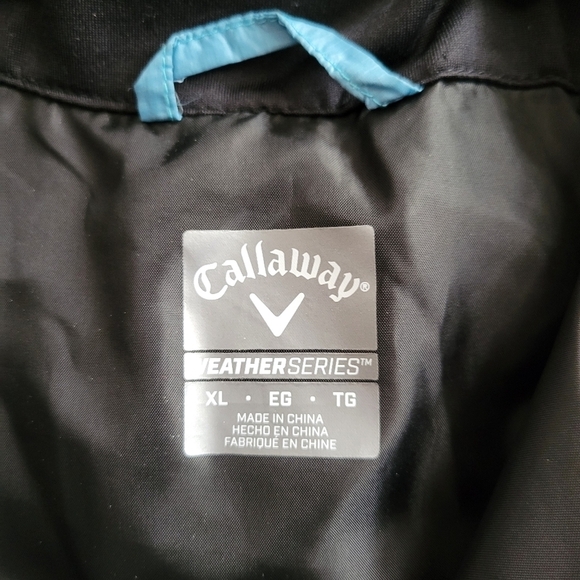 Callaway Weather Series Blue Vest Men's XL Swing Tech Golf Sports Athletic - Picture 7 of 9